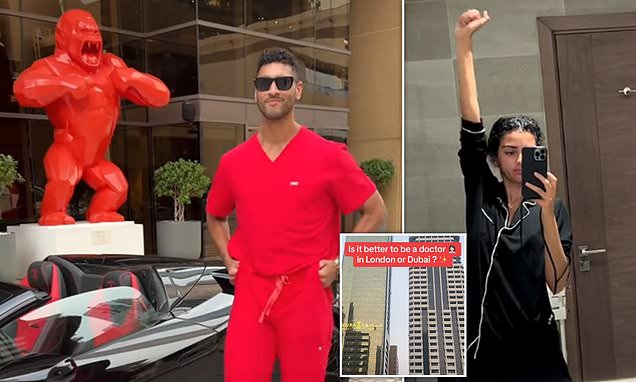 We've left the NHS for Dubai - TikTokers show off lives as UAE medics