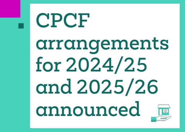 CPCF arrangements for 2024/25 and 2025/26 announced