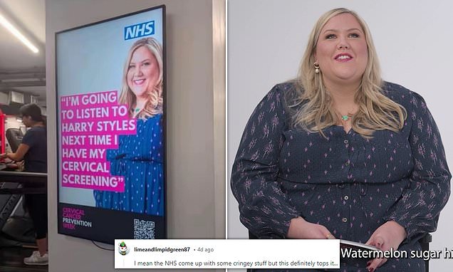 NHS comes under fire for 'bizarre' cervical screenings advert
