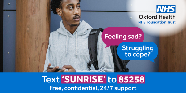 24/7 text service for mental health support | Oxford Health NHS Foundation Trust
